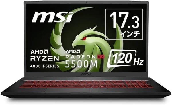 MSI Bravo 17 レビュー